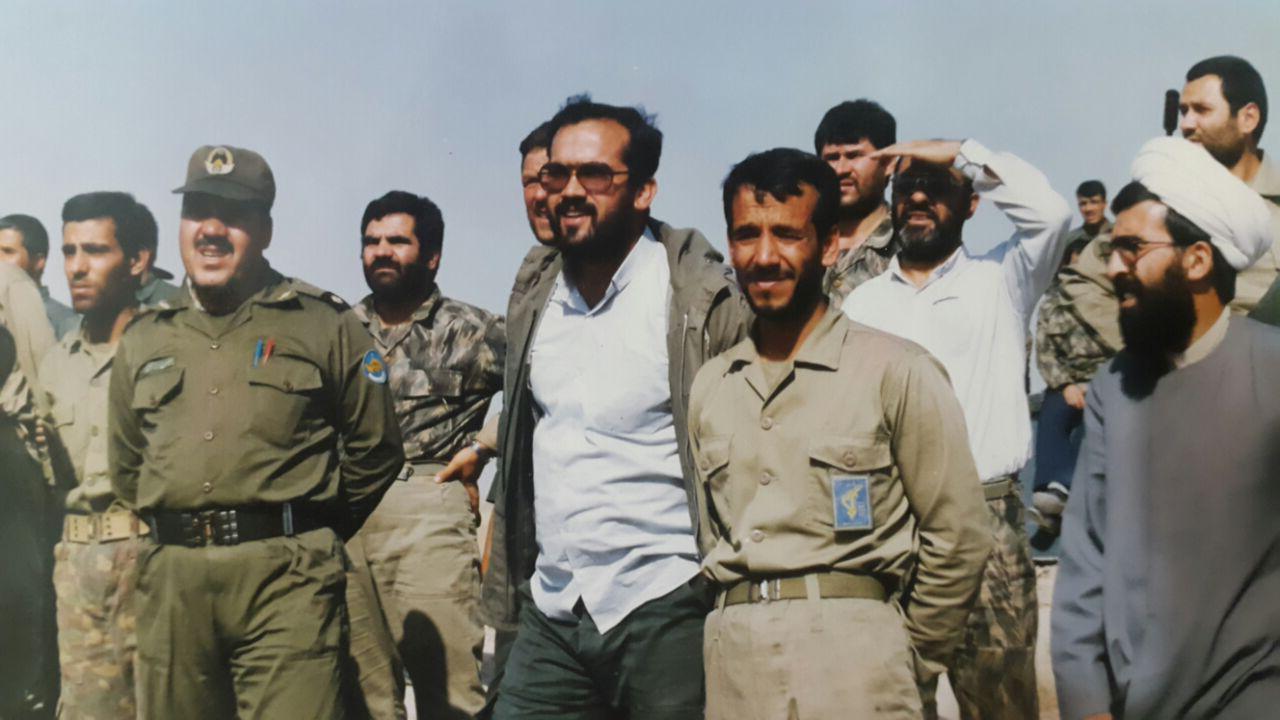 بازديد از خطوط مرزي (مرصاد)  شهريور ٦٧